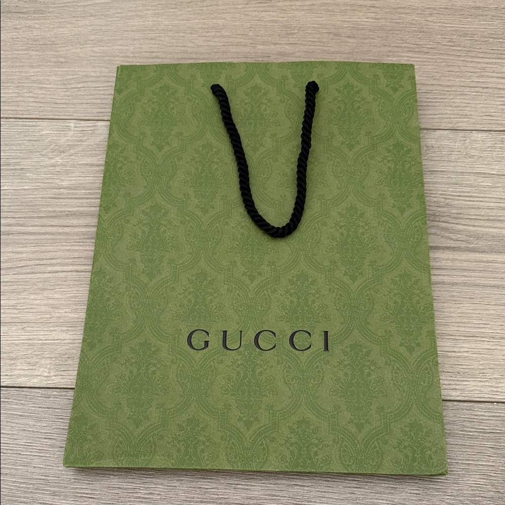Gucci Olive Green Patterned Bag